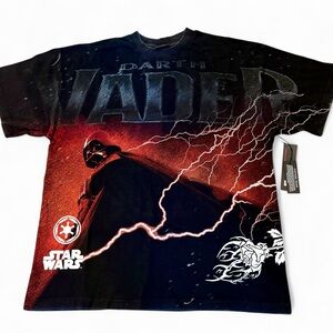 Civil Regime Vader Star Wars Graphic Tee - Black & Red